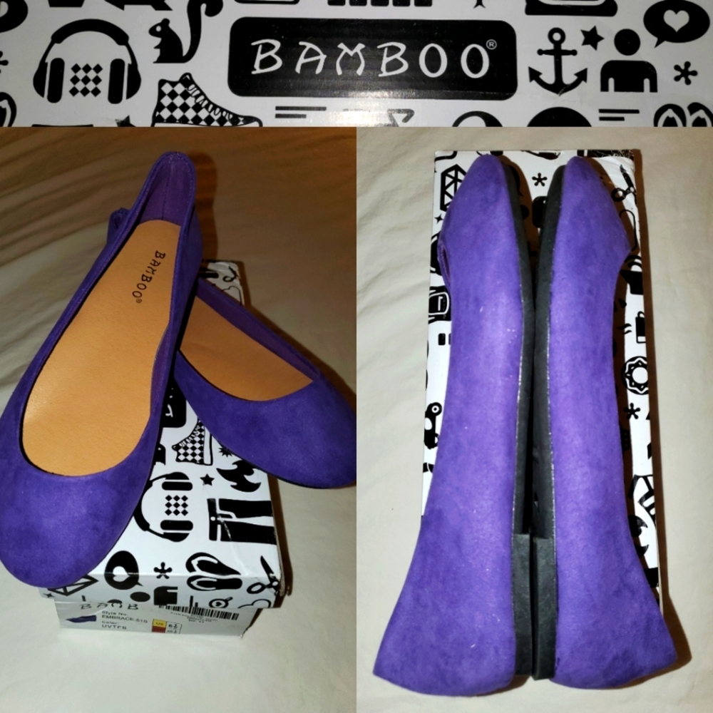 💜PRICE FIRM💜NIB Bamboo Embrace Essential Ballet Flats